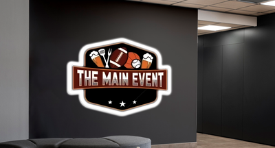 3D UV Acrylic Double-lit Sign For Morgan Griffin