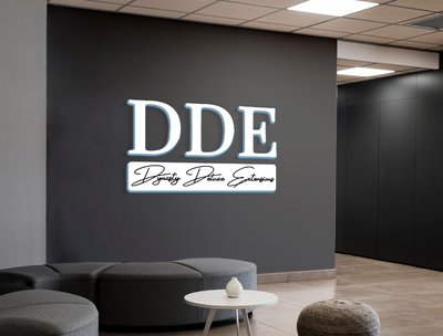 3d metal backlit sign for Jamaesha Hodges