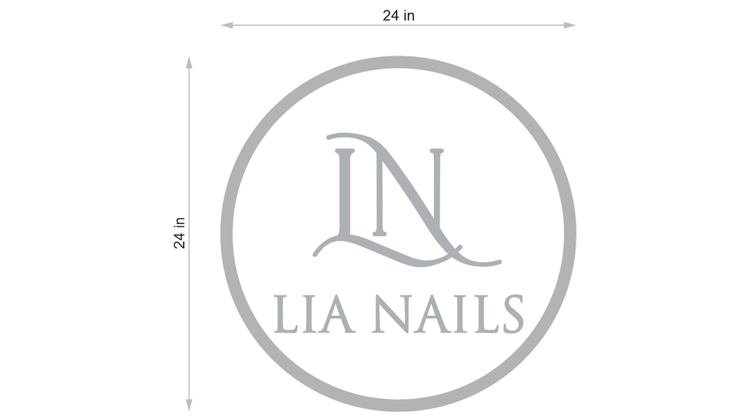 Neon acrylic sign for Lianne Gonzalez