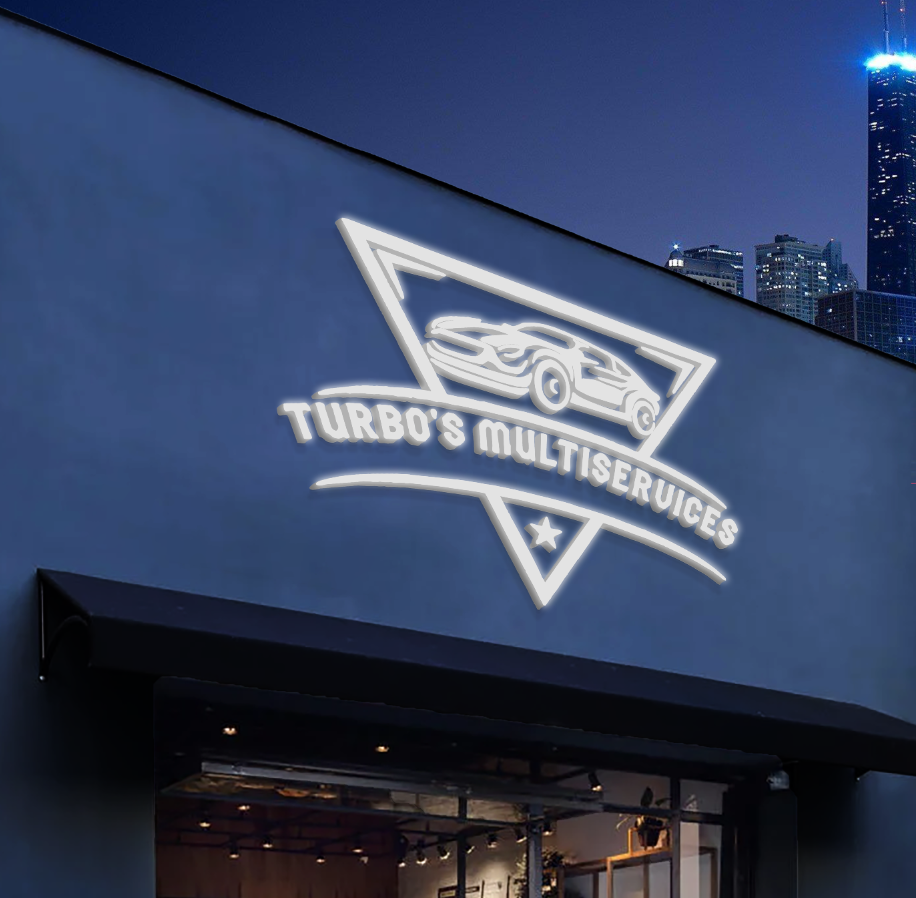 3D Acrylic Frontlit sign for Carolina