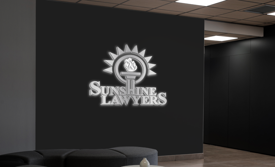 3d metal backlit for Marcos Salas
