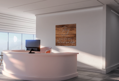 Business signage for Stephanie Purdy