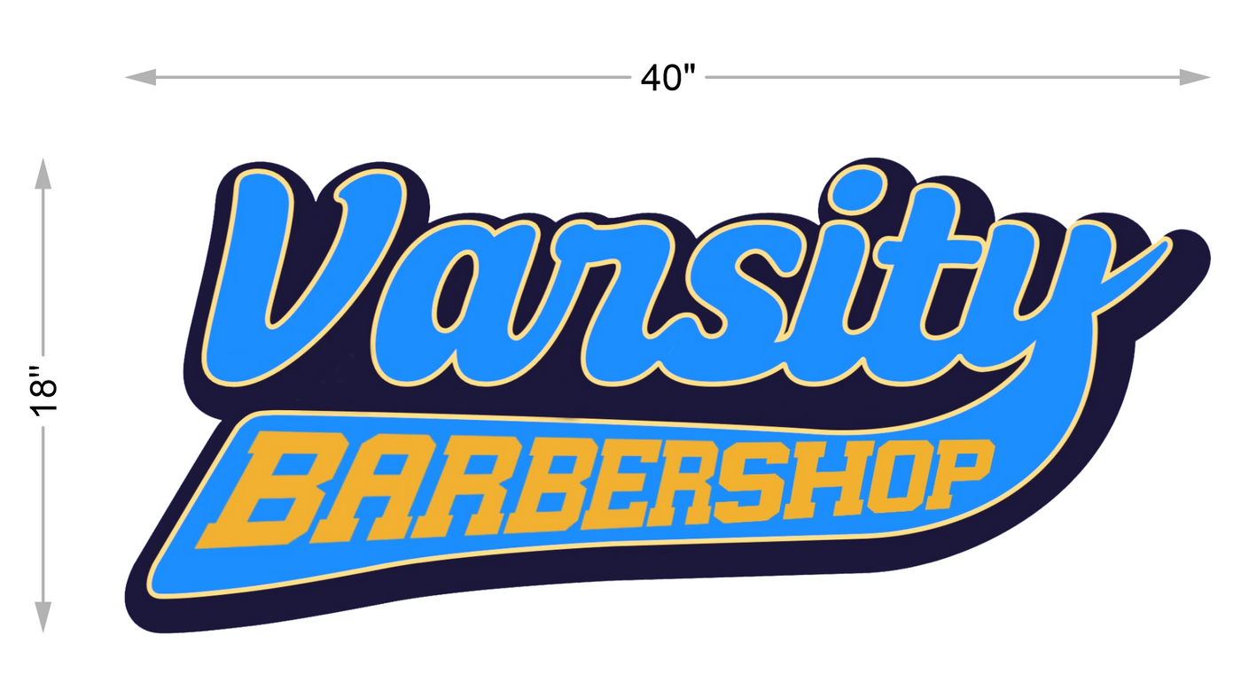3D UV Metal Backlit Sign For ERC