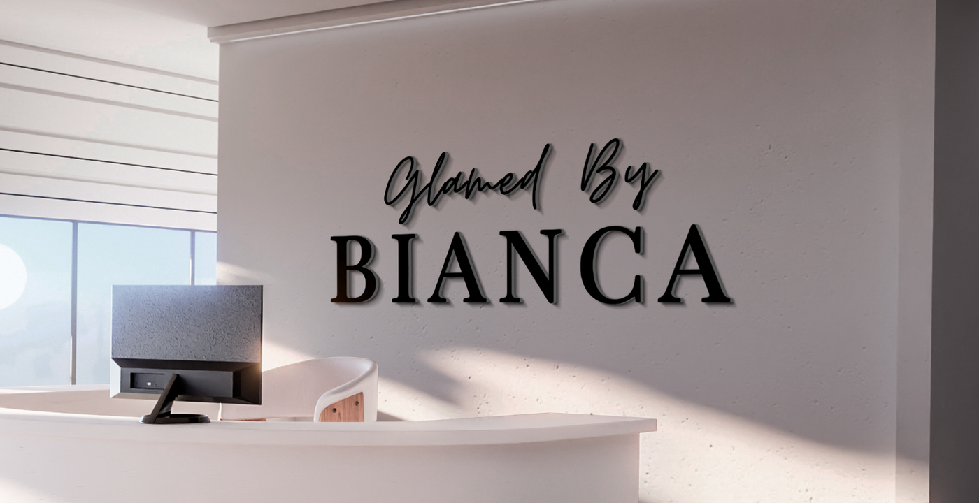Business signage for Bianca Robles