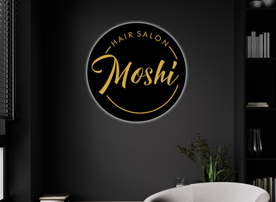Neon Acrylic Sign for Monique Kawanami