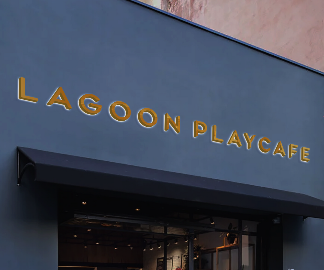 3D Metal Backlit Sign for Dayna Brink