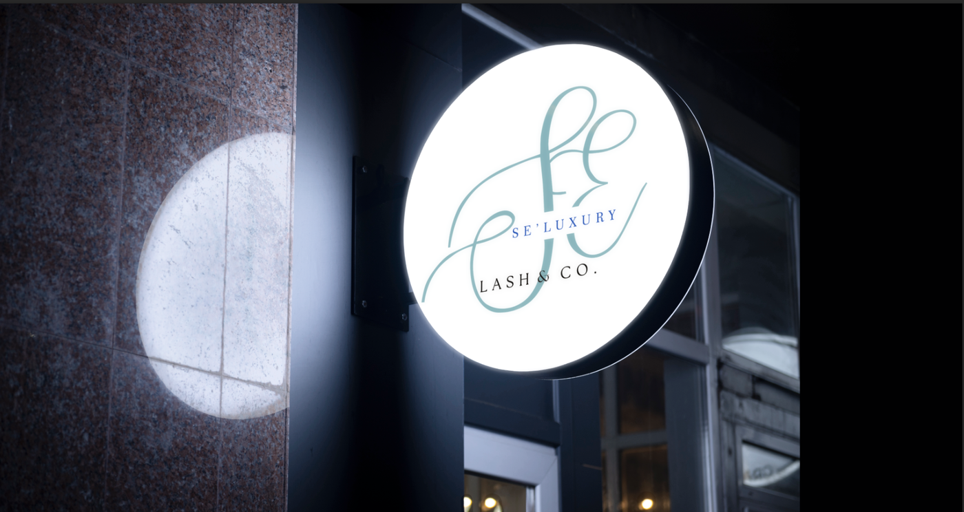 3D Lightbox Sign for Seairya cotton