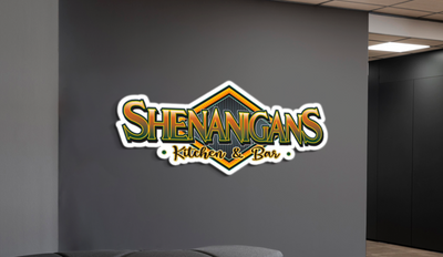 3D Acrylic Frontlit (UV) Sign For Jenn