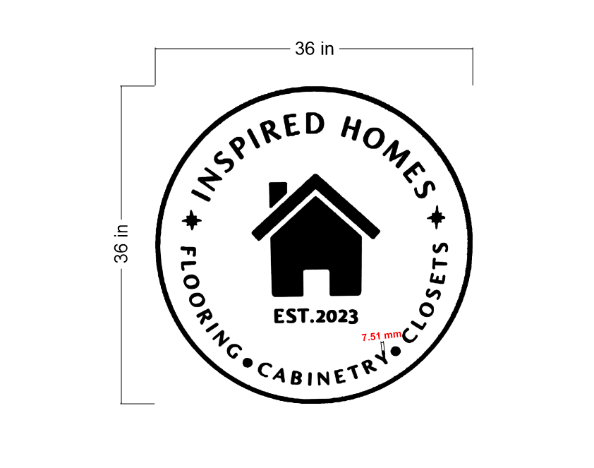 5mm metal sign for Cassie Cleary