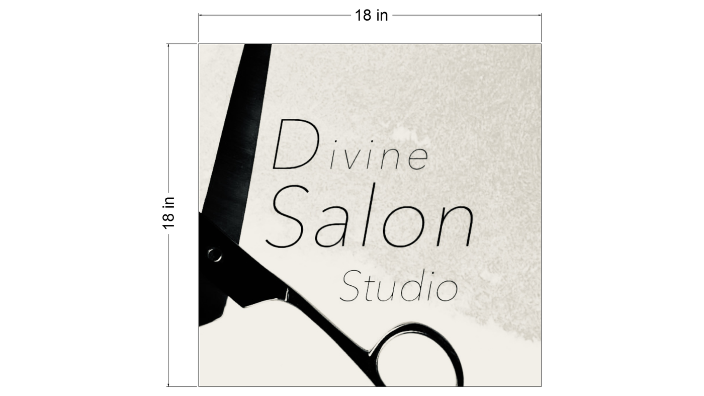 2D Blade Sign for Emily Van Meeteren