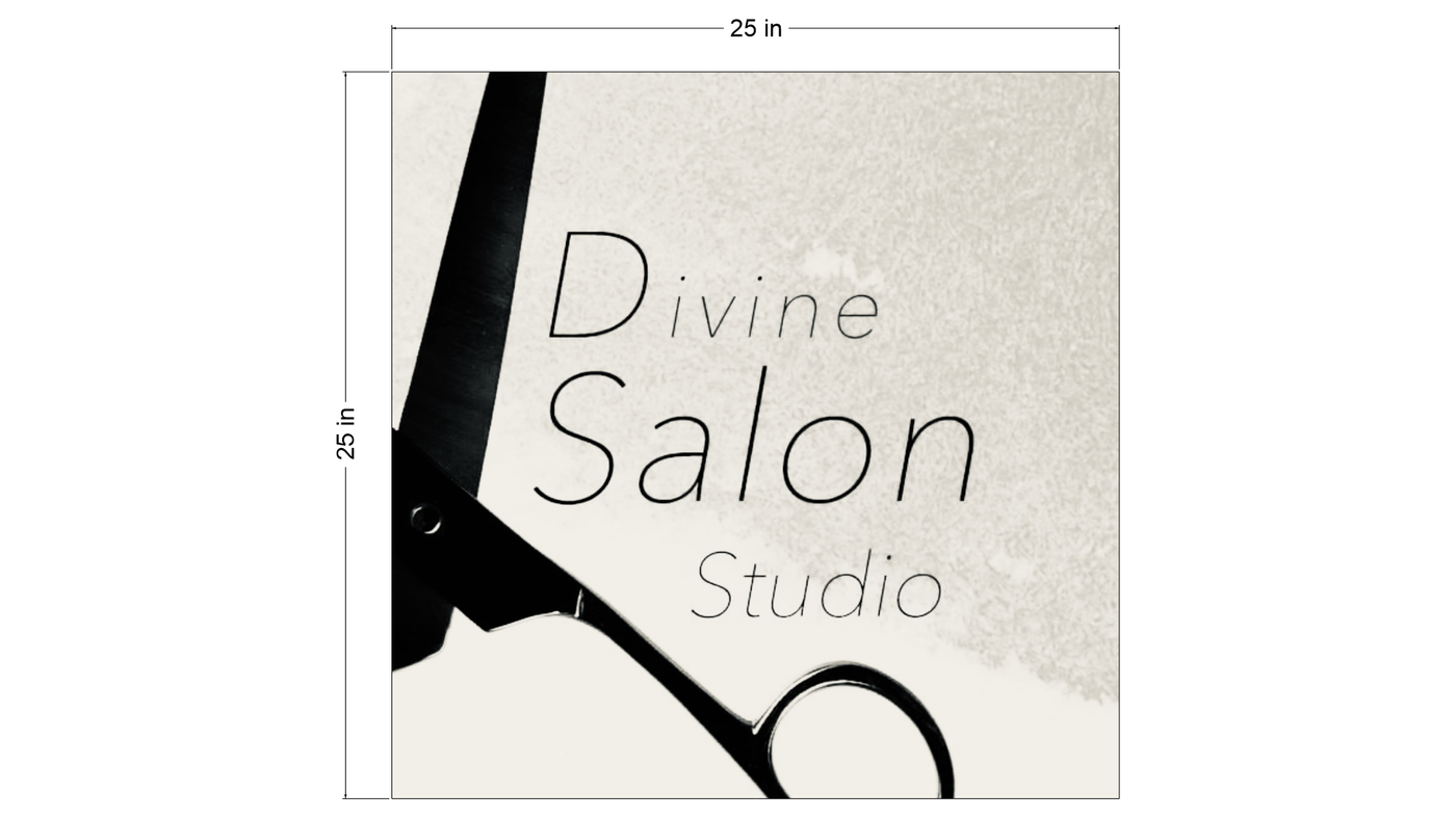2D Blade Sign for Emily Van Meeteren