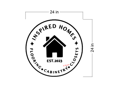 5mm metal sign for Cassie Cleary