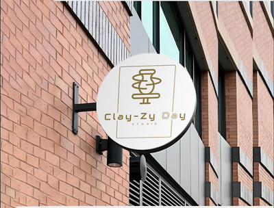 Custom Signs For Clay-Zy Day Studio