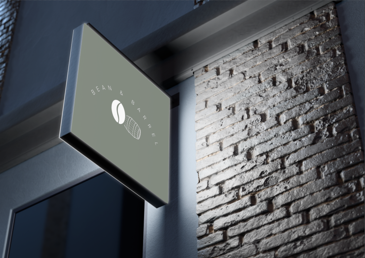 Business signage for Aimee