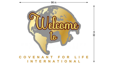 3D UV Metal Backlit sign for Tiara Byas
