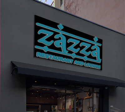 3d acrylic frontlit with backboard for Arinze Iheme
