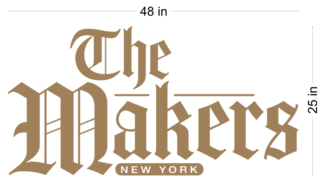 5mm Metal Sign for Andrea Beaulieu