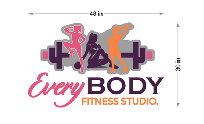 Business signage for Ilkania Acosta