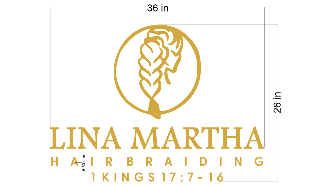 5mm Metal Signage for Cilo Mah