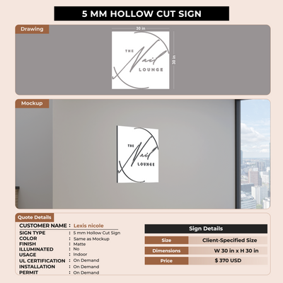Custom Signs For Lexis nicole