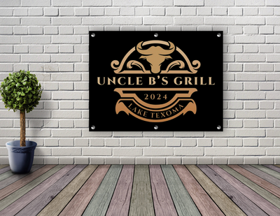 6 x Custom Signs for Rayna Burrow