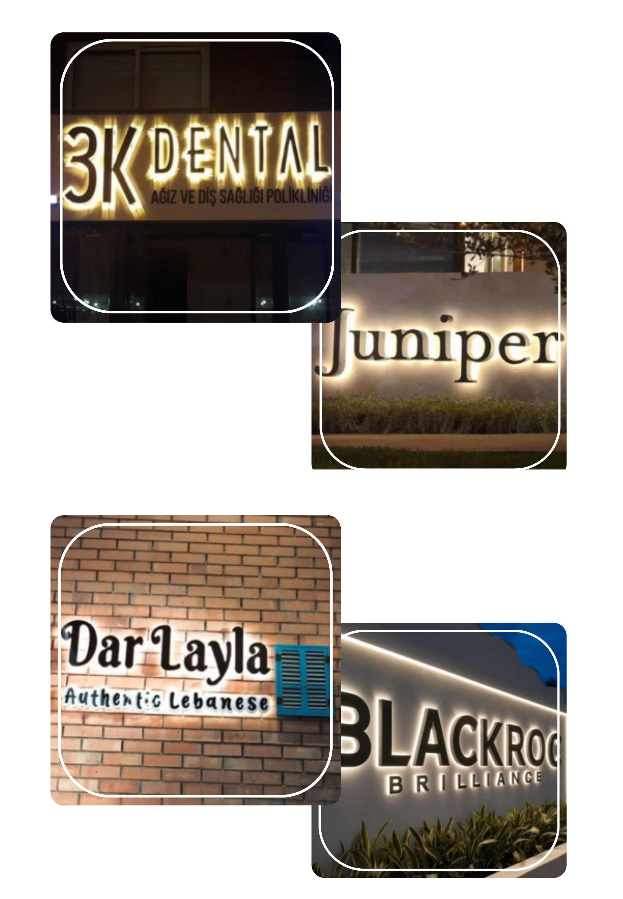 Backwoods Light Sign Outdoor Backlit Signs - Made to Order Outdoor Backlit Signage – SignMakerz