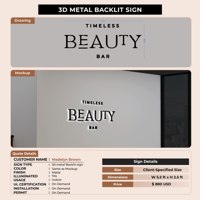 Custom Signs For Madelyn Brown
